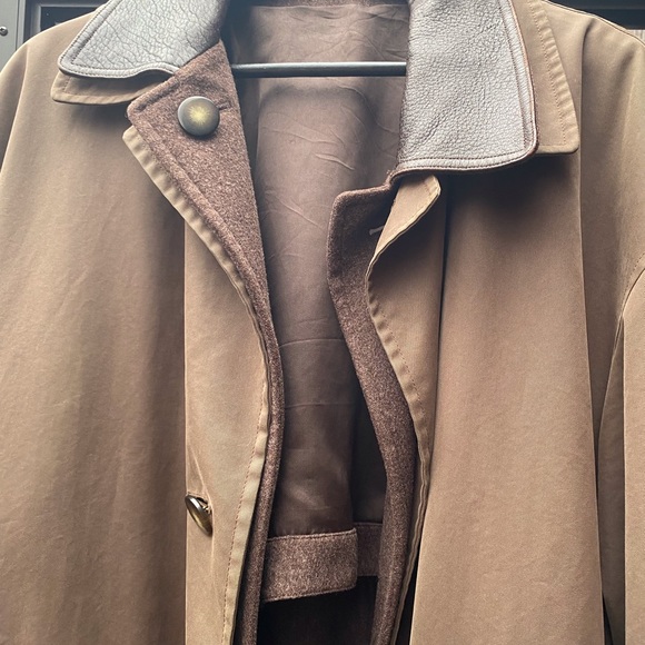 Salvatore Ferragamo two piece trench coat size 54 EU - XL US. - Picture 7 of 15